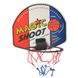 Баскетбольне кільце M 5716-1-3 щит 21 см, сітка, м'яч 7,5 см (MAGIC SHOOT) 21300068 фото