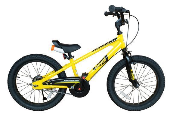 Rb14-30-Детский Велосипед Royal Baby Ez Freestyle Беговел+Велосипед Желтый 14 Дюймов 20501668 фото