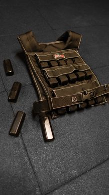 Жилет-Утяжелитель для занятий спортом Megashape 32 кг, черный 22600119 фото