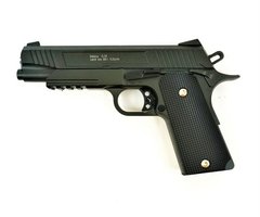 G38 Страйкбольный пистолет Galaxy Colt металлический пружинный черный