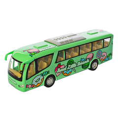 Машинка металлическая инерционная Автобус DESSERT Kinsmart KS7103W 1:65 (Зеленый) 21304544 фото