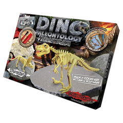 Игровой набор для проведения раскопок DP-01 DINO PALEONTOLOGY в коробке (Тиранозавр) 21306887 фото
