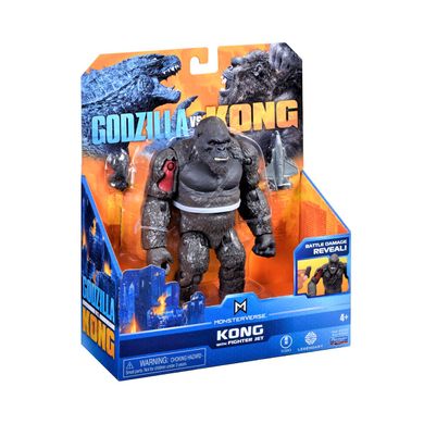 35304 Фігурка Godzilla vs. KONG – конг з винищувачем 15 сm 20501182 фото