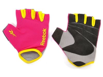 Перчатки для фитнеса Reebok Fitness Magenta Gloves, Размер: S 580067 фото