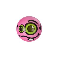 М'яч дитячий Монстрік Bambi MS 3438-1 розмір 6,3 см фомовий (Рожевий) 21300525 фото