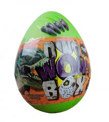 Дитячий набір для творчості в яйці "Dino WOW Box" DWB-01-01U, 20 предметів (Зелений) 21306989 фото