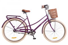 Велосипед 28 Dorozhnik COMFORT FEMALE 14G планет. рама-19,5 St фіолетовий з багажником зад St, з крилом St, з кошиком Pl 2018 1890437 фото