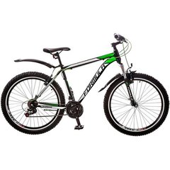 Велосипед 26 Formula DYNAMITE AM 14G Vbr рама-19 St черно-салатный с крылом Pl 2017 1890215 фото