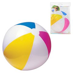 Надувной пляжный мяч 59030 разноцветный 21305000 фото