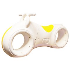 Детский толокар Трон Космо-байк Bluetooth Keedo HD-K06 (Бело-Желтый) 21300123 фото