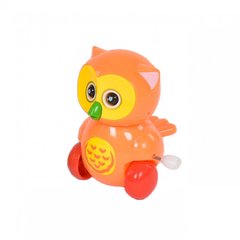 Заводная игрушка 6621 "Сова" (Оранжевый) 21301976 фото