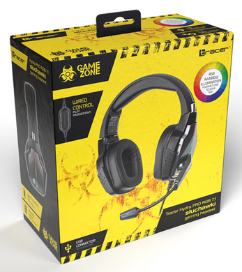 Комп&rsquo;ютерна аудіогарнітура Tracer GAMEZONE Hydra PRO RGB 7.1 (TRASLU46955) 22500272 фото