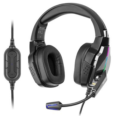 Комп&rsquo;ютерна аудіогарнітура Tracer GAMEZONE Hydra PRO RGB 7.1 (TRASLU46955) 22500272 фото