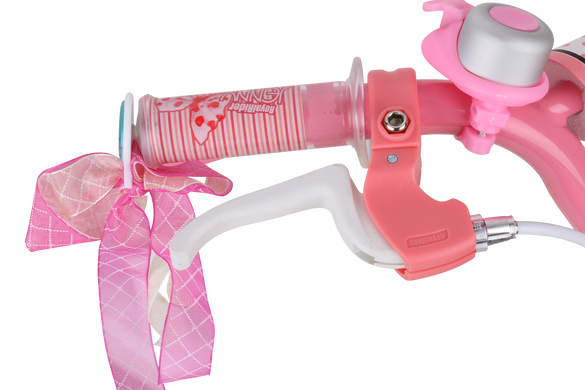 Детский велосипед Royal Baby Princess Jenny Girl Steel Rb18G-4 Бело-Розовый Royal Baby Princess Jenny Girl 20501671 фото