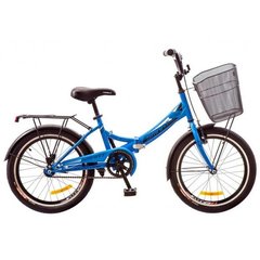 Велосипед 20 Formula SMART 14G рама-13 St синій з багажником зад St, з крилом St, з кошиком St 2017 1890166 фото