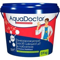 Химия для бассейнов AquaDoctor C&ndash;60T шок-хлор в таблетках, 0,9 кг 20502095 фото