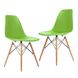 Кресло для кухни на ножках Bonro В-173 FULL KD зеленое (2 шт) 7000575 фото 1