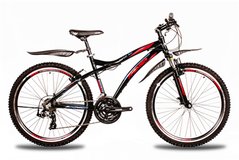 Велосипед алюминий Premier Bandit 3 17 черный с голуб-красн-бел 1080050 фото