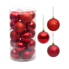 Набор шариков 20 штук D5см LC8110 (Красный) 21305730 фото