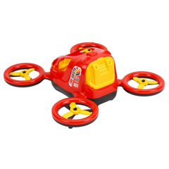 Дитяча іграшка "Квадрокоптер" ТехноК 7983TXK на коліщатках (Червоний) 21301883 фото