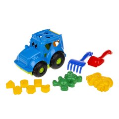 Сортер-трактор "Кузнечик" №2 Colorplast 0336 (Синий) 21307525 фото