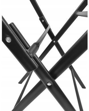 Стеклянный квадратный стол Bonro B 60&times;60 см, чёрный 7001238 фото