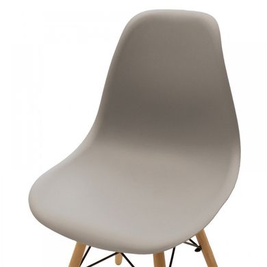 Кресло для кухни на ножках Bonro В-173 Full Kd коричневое (4 шт) 7000658 фото