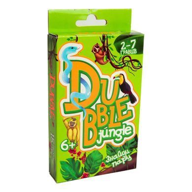 Настольная игра "Dubble jungle" Strateg 30344 21305630 фото