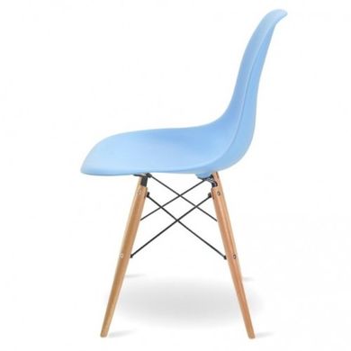 Кресло для кухни на ножках Bonro В-173 Full Kd голубое (4 шт) 7000608 фото
