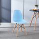 Кресло для кухни на ножках Bonro В-173 Full Kd голубое (4 шт) 7000608 фото 3