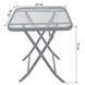Стеклянный квадратный стол Bonro B 60&times;60 см, чёрный 7001238 фото 8