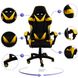 Крісло геймерське Bonro B-810 жовте 7000212 фото 14