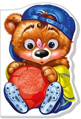 Детская книга "Дружные зверята. Медвежонок" 393019 на укр. языке 21303098 фото