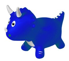 Детский прыгун динозавр BT-RJ-0067 резиновый (Синий) 21306341 фото