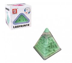 Головоломка Пирамидка лабиринт F-3 пластиковая (Зелёный) 21300178 фото