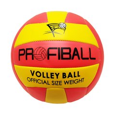 М'яч волейбольний Bambi EV-3159 20,7 см (Червоно-жовтий) 21300128 фото