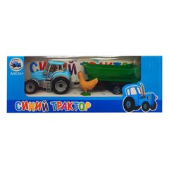Детская трактор "Синий Трактор" EN1001 с прицепом (EN1001-1) 21301178 фото