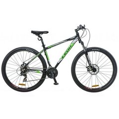 Велосипед 29 Leon TN-90 AM 14G DD рама-21 Al чорно-зелено-білий 2016 1890116 фото