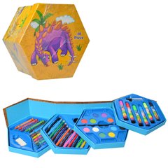 Детский набор для рисования MK 3223, 4 яруса (Динозавры) 21302128 фото