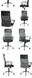 Крісло офісне Just Sit Prestige Xenos - чорний 20200209 фото 3