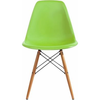 Крісло для кухні на ніжках Bonro В-173 FULL KD зелене (3 шт) 7000576 фото