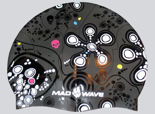 Шапочка Mad Wave Melancholic (чорний) 1450078 фото