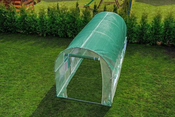 Теплица-парник FUNFIT GARDEN 10 м&sup2;, 4 x 2,5 x 2 м, зеленая 20200958 фото