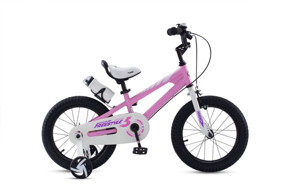 Детский велосипед Royal Baby Freestyle RB16B-6 розовый 20500924 фото