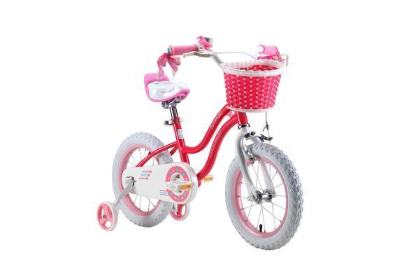 Детский велосипед Royal Baby Stargirl RB16G-1 РОЗОВЫЙ 20500021 фото