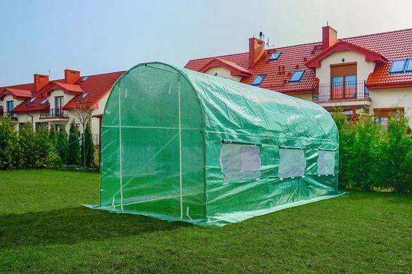 Теплица-парник FUNFIT GARDEN 10 м&sup2;, 4 x 2,5 x 2 м, зеленая 20200958 фото