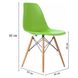 Крісло для кухні на ніжках Bonro В-173 FULL KD зелене (3 шт) 7000576 фото 7