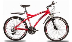 Велосипед алюмінієвий Premier Bandit 3 19 червоний з чорн-біл 1080051 фото