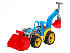 Дитячий іграшковий трактор 3671TXK з двома ковшами (Різнокольоровий) 21304354 фото