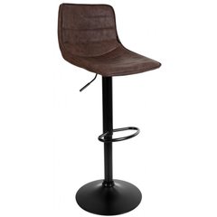 Барный стул со спинкой Bonro B-081 коричневый 7000085 фото